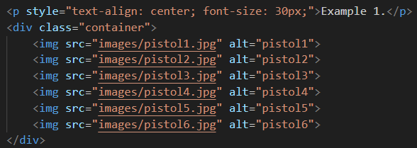 HTML Code for Lesson 2